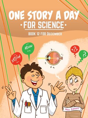 cover image of One Story a Day for Science: December